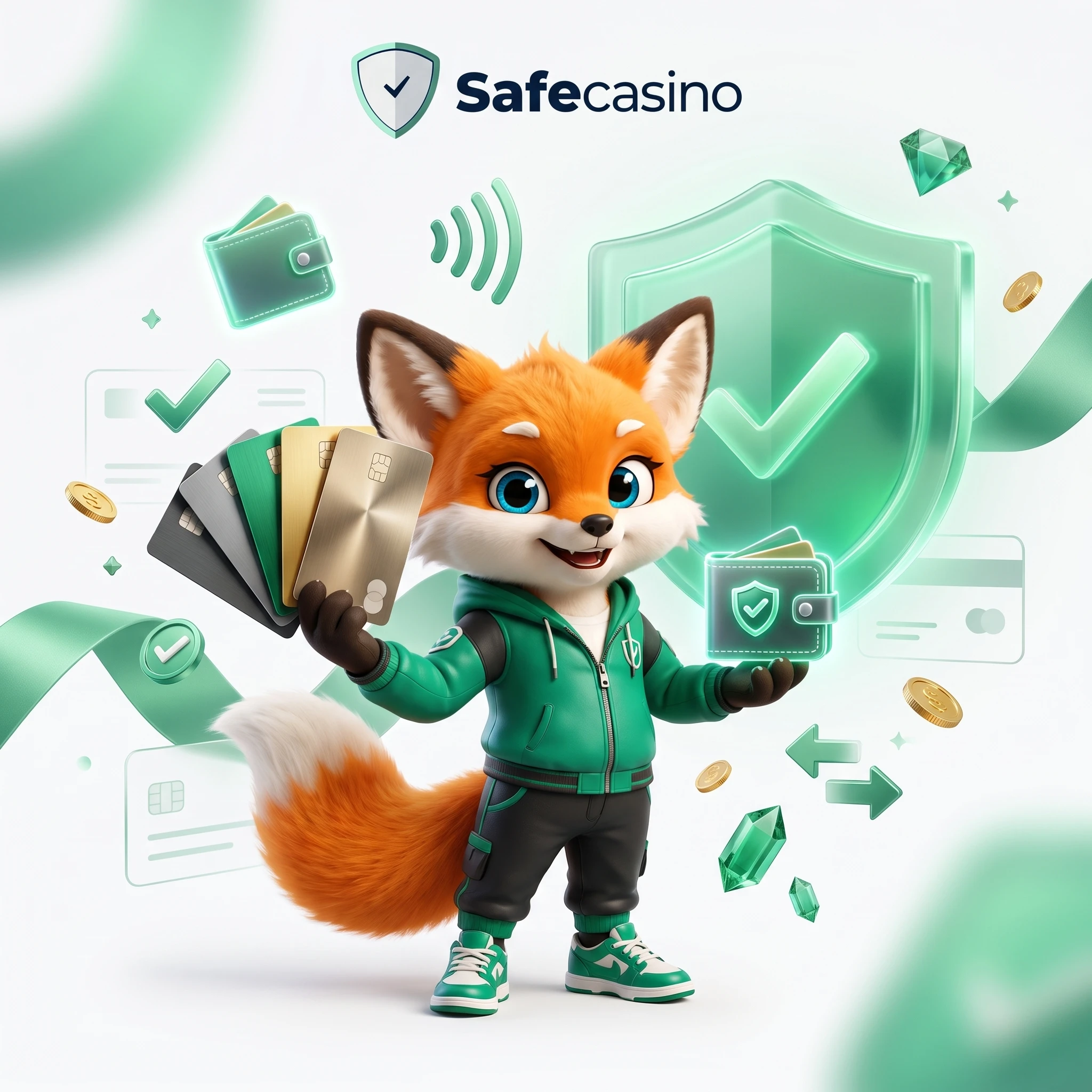 SafeCasino payment methods illustration